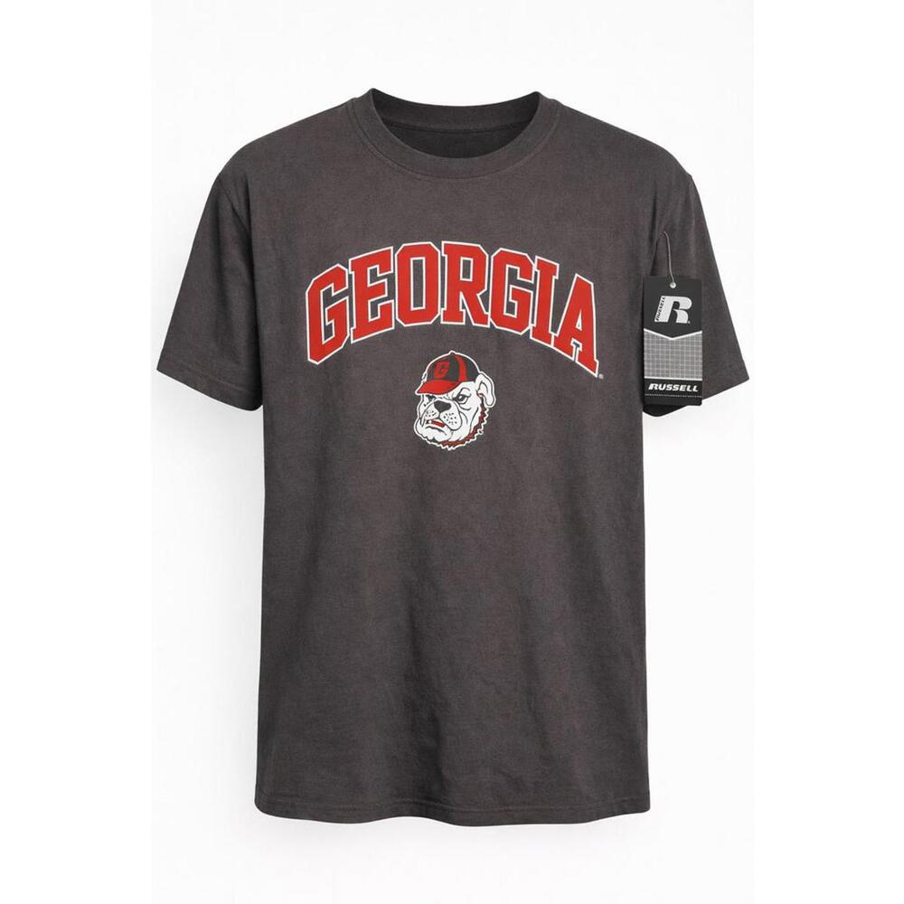 NWT Russel Georgia Bulldogs T-Shirt Size Large